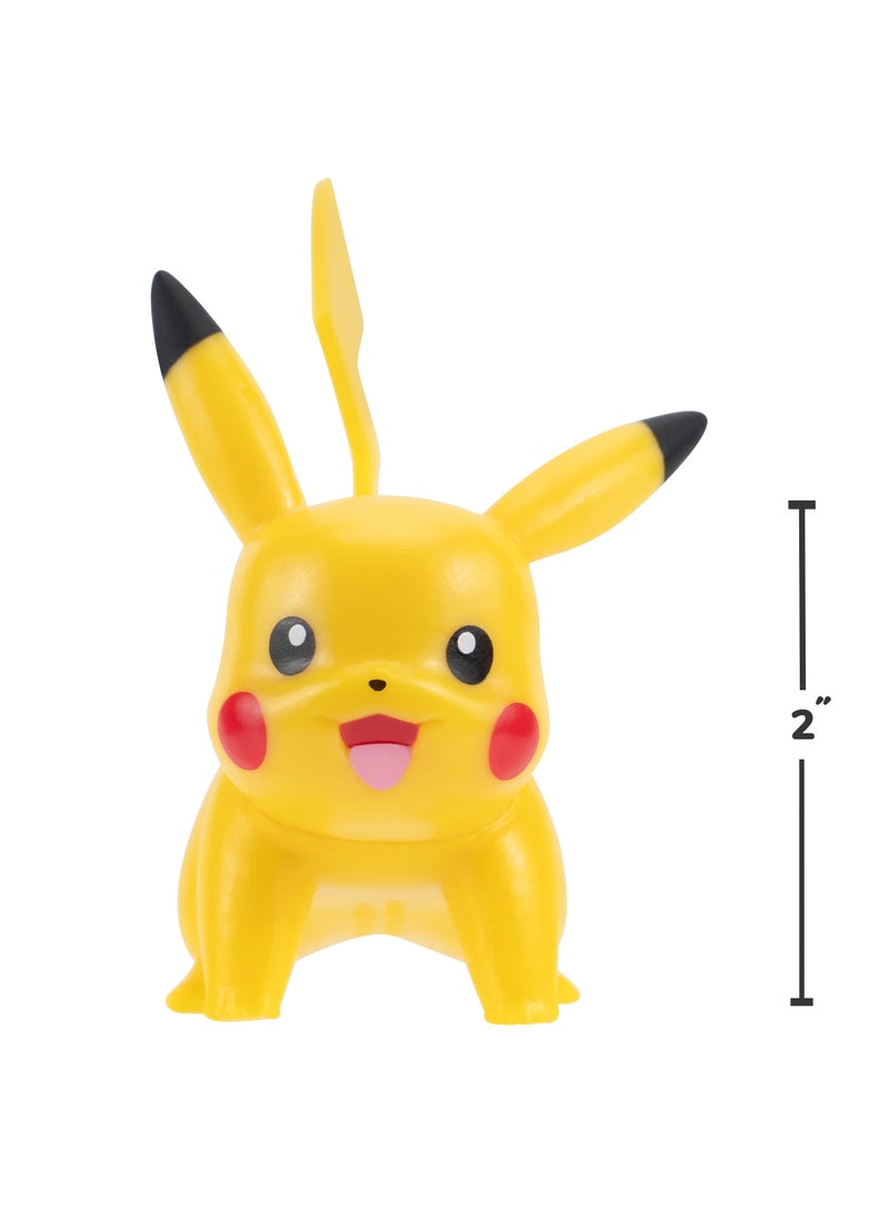 Pokemon Pokemon Battle Figure 6-in-1 Pack, Assorted 1 Pack (Style & Color May Vary) | Collectible Figures | Action Figures | Display Figure | Perfect Gift for Kids and Collectors  - Image 3
