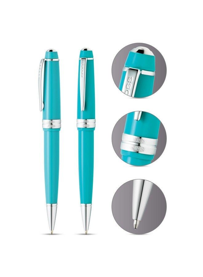 Cross Bailey Light Polished Teal Resin Ballpoint Pen - Image 2