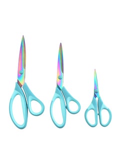 Y&D 3 Pack Craft Scissors, Multipurpose Scissors Tool Set Great for Office, Sewing, Arts, School and Home Supplies  - Image 1