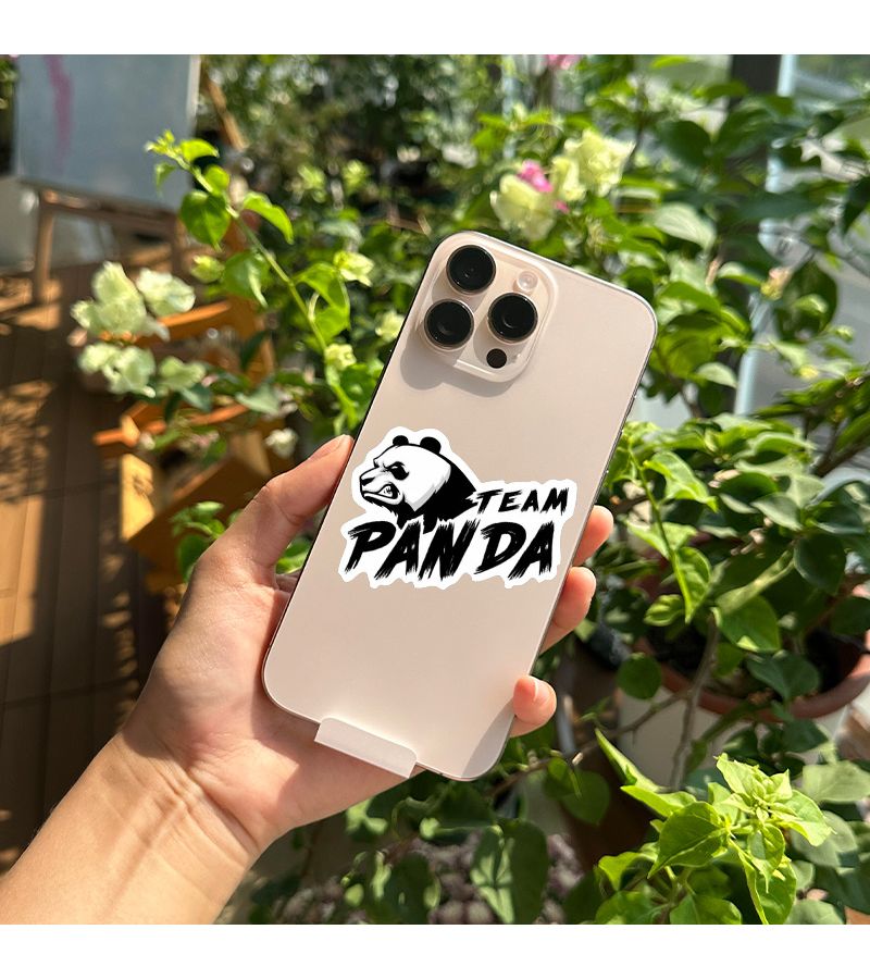 ملصق ديكور من team panda، قطعة واحدة، لمسة نهائية غير لامعة، لاصق متين للسيارة واللاب توب والهاتف والثلاجة وديكور المنزل، بطابع JDM دريفت. - Image 5