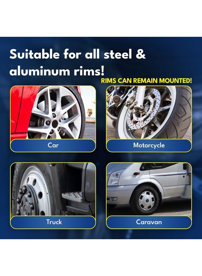 ATG Rim Scratch & Rim Dent Scratch Repair Curb Rash Repair Kit, Car Paint Scratch Repair Silver Paint Rim Scratch Repair Kit Rim Scratch Repair Alloy Wheel Scratch Repair kit Aluminum Scratch Repair - Image 5
