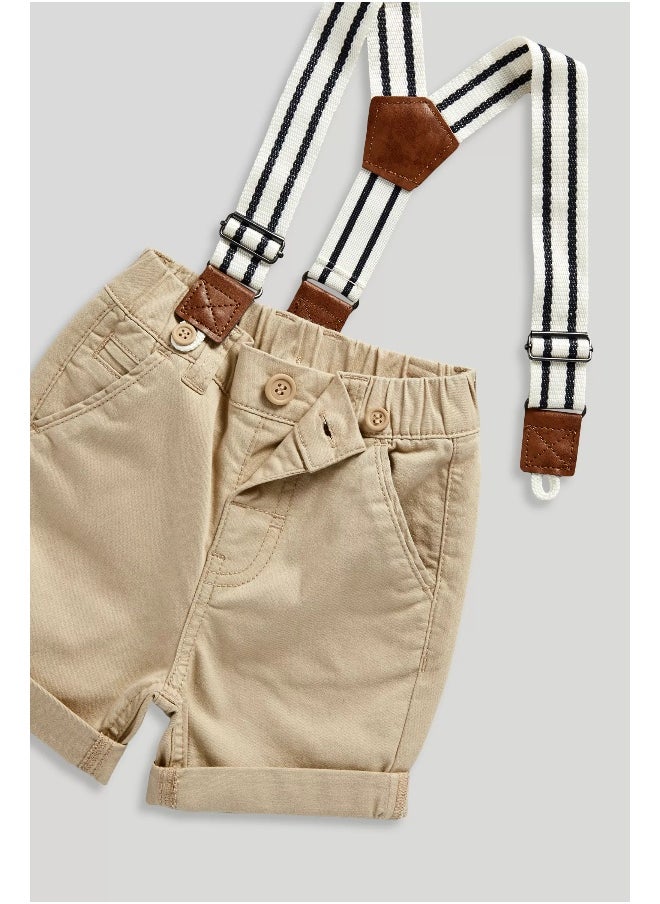 mothercare - Shirt, Shorts and Braces Set - Image 1