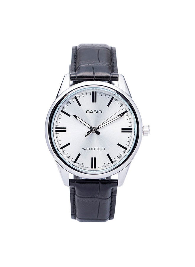 CASIO - Leather Analog Watch LTP-V005L-7AUDF - Image 1