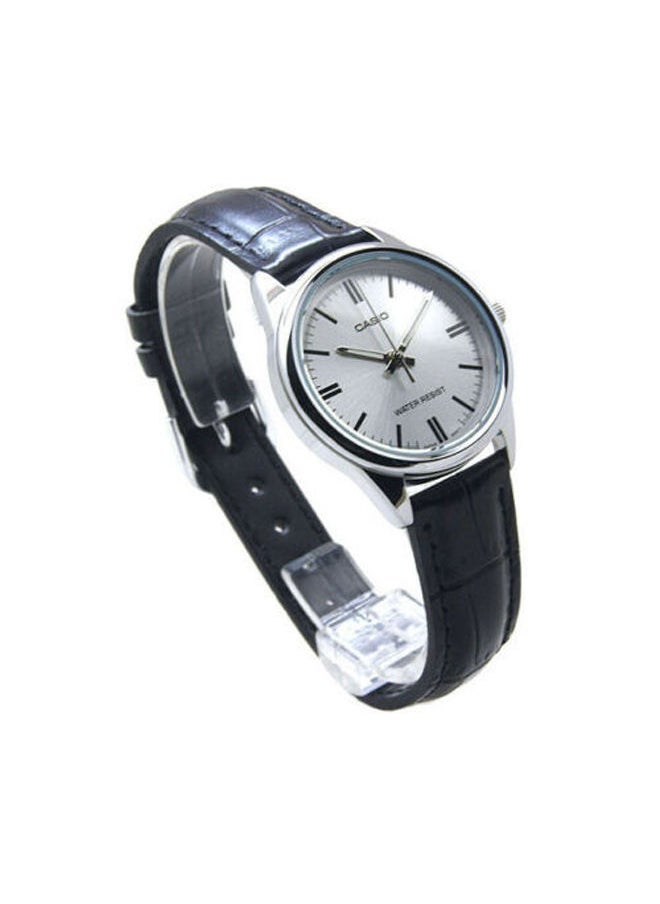 CASIO - Leather Analog Watch LTP-V005L-7AUDF - Image 1