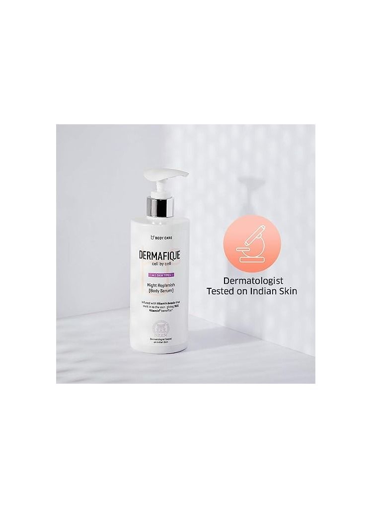 Dermafique Night Replenish Body Serum, Body Lotion for All Skin Types - Image 5