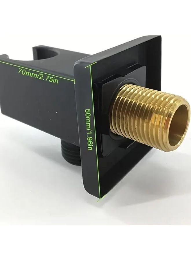 1 Set All Copper Concealed Shower Fixed Wall Mounts For Shower Screens High End Bathroom Renovation - Image 4