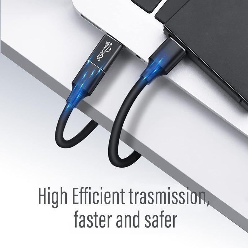 REDWIND 3-Kinds of USB 3.0 Adapters K it, USB 3.0 Female to Female & Male to Male & Female to Male High Speed Converter Extension Coupler Connector for PC Car Laptop USB Devices - Image 3