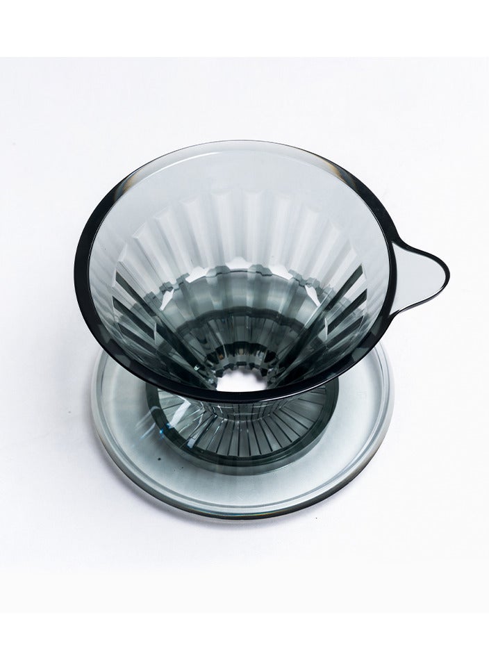 TIMEMORE Crystal Eye Dripper 01 PCTG Transparent Black - Image 3