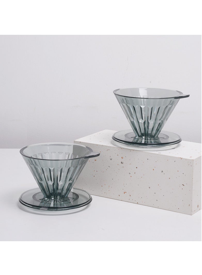 TIMEMORE Crystal Eye Dripper 01 PCTG Transparent Black - Image 4