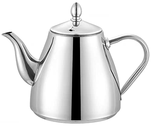 SANQIAHOME غلاية شاي من الفولاذ المقاوم للصدأ SANQIAHOME مع مصفاة سعة 2000 مل - Image 1