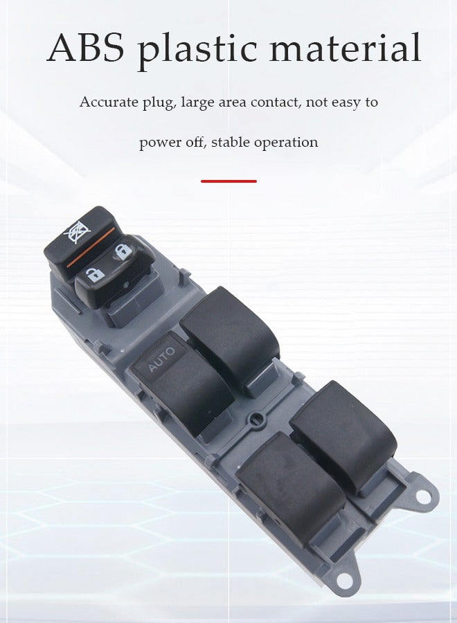 Generic Power Window Master Switch，Electric Window Control Button，Car Window Switch Electric Window Control Switch Replacement  - Image 3