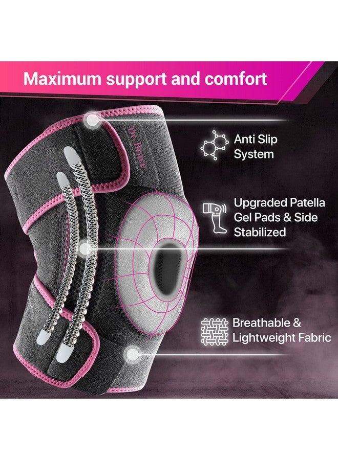 DR. BRACE DR. BRACE ELITE Knee Brace with Side Stabilizers & Patella Gel Pads for Maximum Knee Pain Support and fast recovery for men and women-Please Check How To Size Video (Orion's, Small) - Image 2