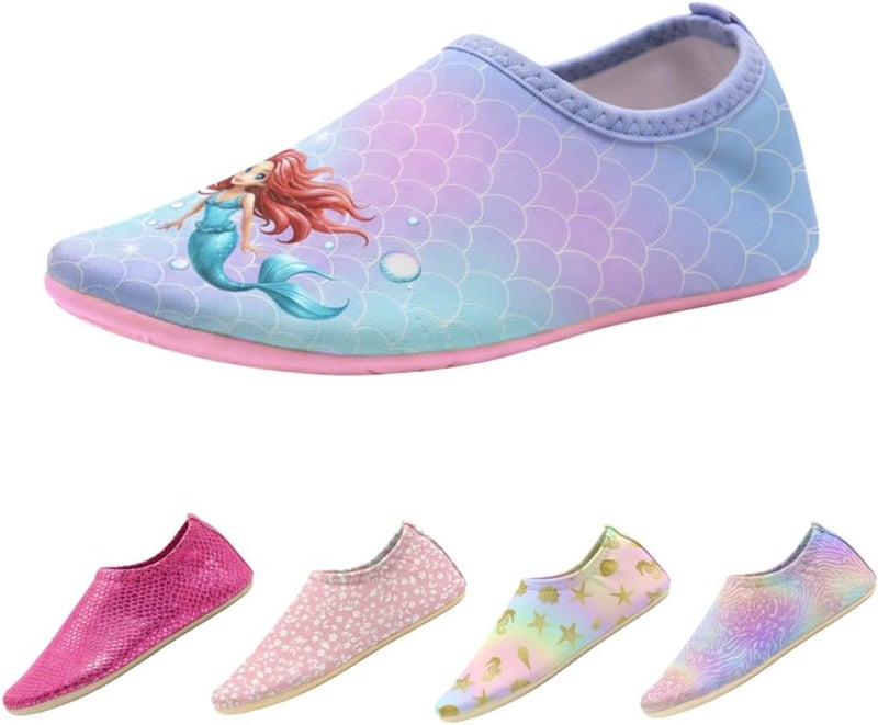 Slipstop AntiSlip Shoes for Kids - Quick-Dry Aqua Socks Beach Shoes for Kids - Barefoot Shoes for Water Sports Yoga Exercise - Image 1
