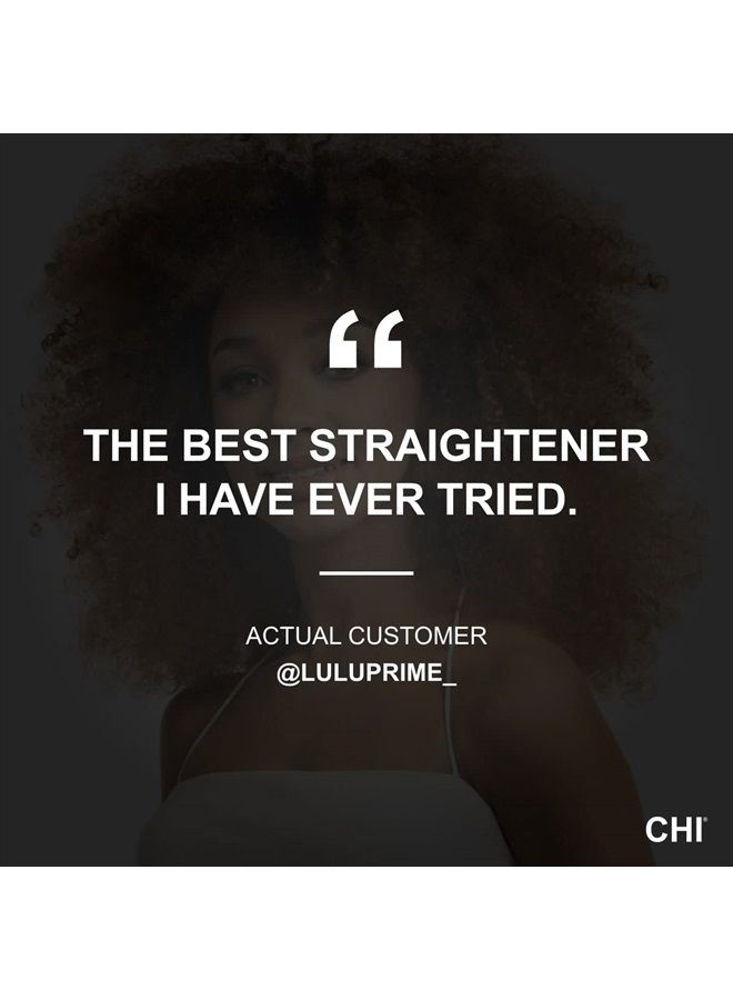 CHI G2 Professional Hair Straightener Titanium Infused Ceramic Plates Flat Iron | 1 1/4" Ceramic Flat Iron Plates | Color Coded Temperature Ranges up 425°F | For all hair types | Includes Thermal Mat  - Image 5