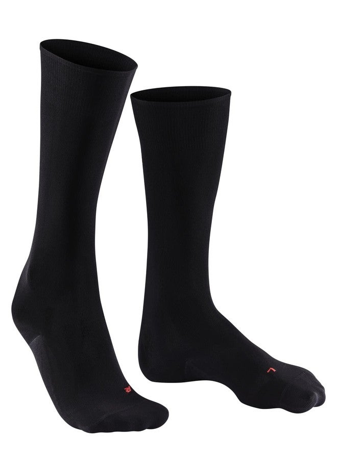 FALKE Women's SK7 Ski Socks, Thin Thermal Breathable Quick Dry, Knee High, Ultra Lightweight, Winter Athletic Sock, Black (Black 3000), 9.5-10.5, 1 Pair - Image 3