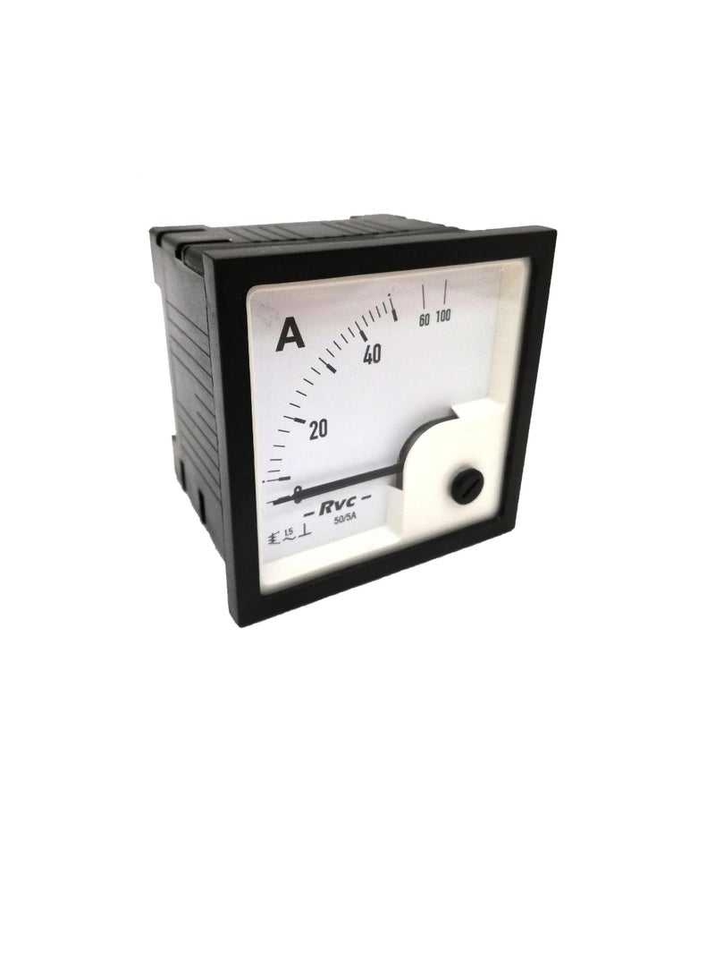 AC Analogue Panel Ammeter 72x72 CT Type Secondary 5A ERI72/ESI72 - Image 3