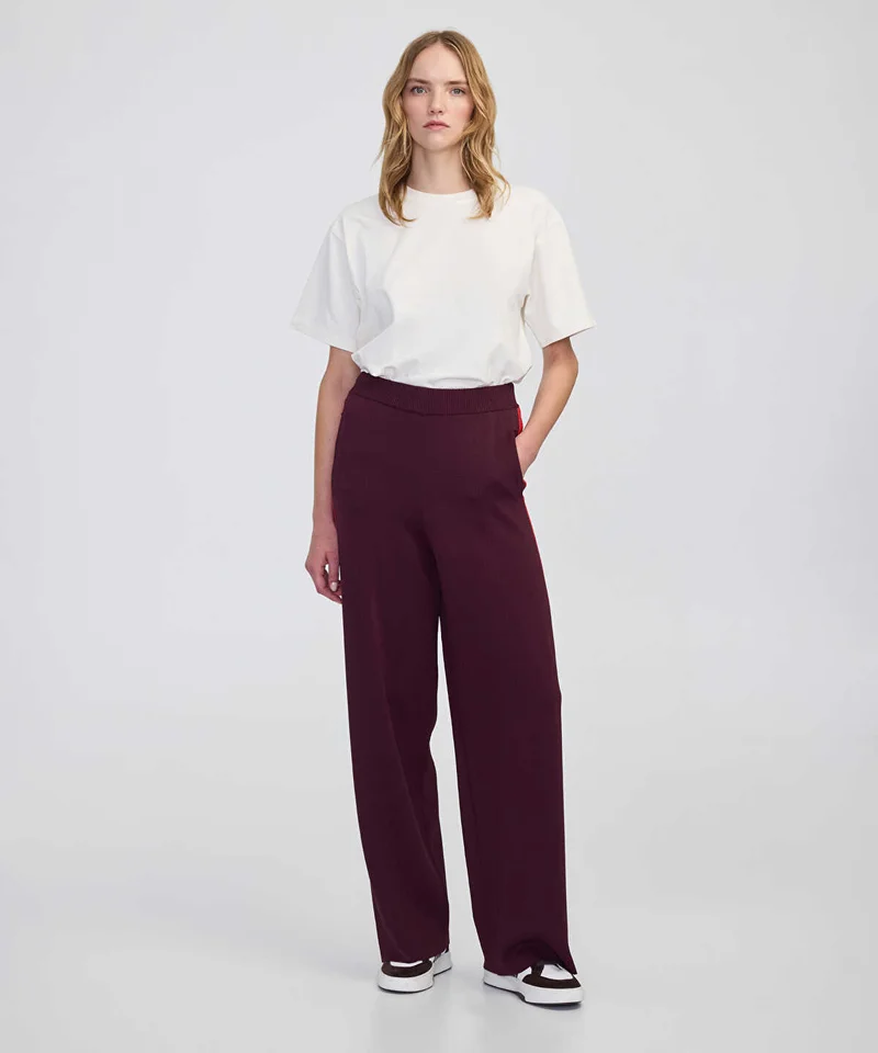 Ipekyol Color-Block Wide-Leg Trousers