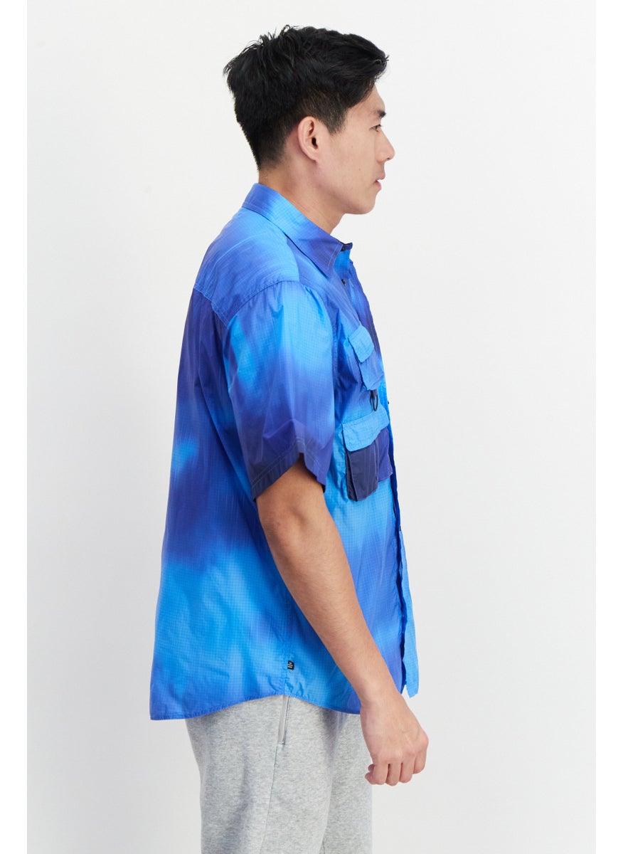 adidas Originals - Men Sportswear Fit Brand Logo Training Polo Shirts,Blue - Image 1