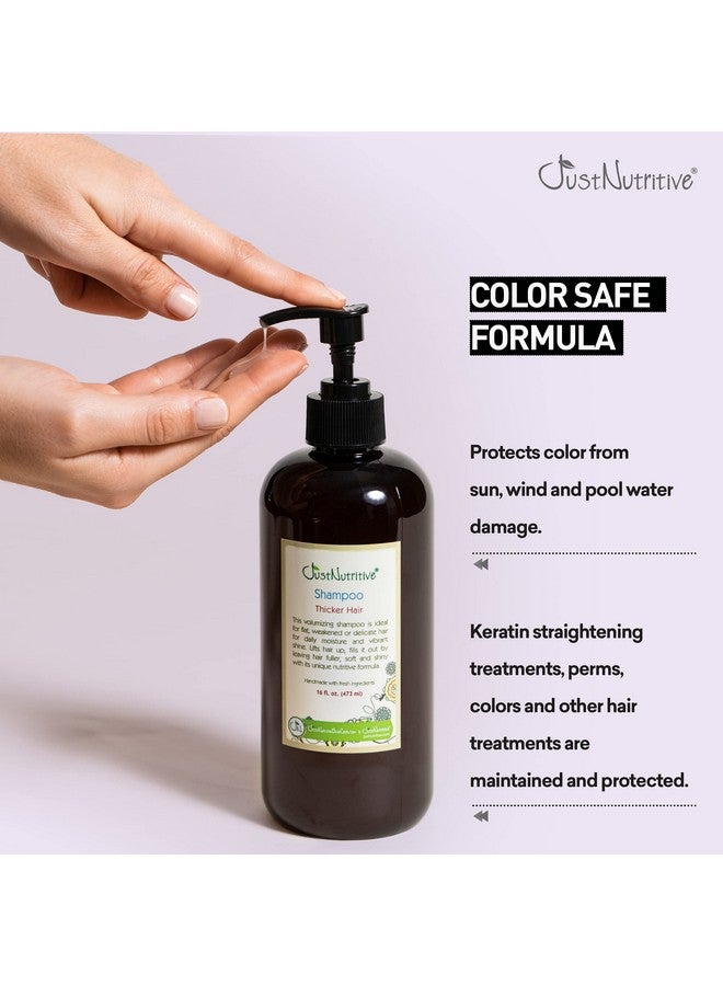 Just Nutritive Thicker Hair Shampoo - Image 4
