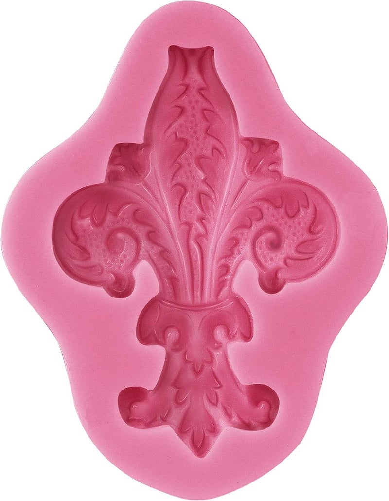 FUNSHOWCASE Vintage Curlicue Lace Silicone Mold for Cake Border Cupcake Topper Decoration, Sugar Paste, Chocolate, Fondant, Resin, Candle Accent, Polymer Clay Projects - Image 2