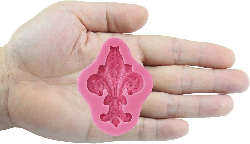 FUNSHOWCASE Vintage Curlicue Lace Silicone Mold for Cake Border Cupcake Topper Decoration, Sugar Paste, Chocolate, Fondant, Resin, Candle Accent, Polymer Clay Projects - Image 4