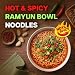 Nongshim نودلز راميون نونغشيم الفاخرة وعاء راميون فوري قابل للتسخين في الميكروويف حساء نودلز حار حار 303 أونصة عبوة من 6 - Image 4