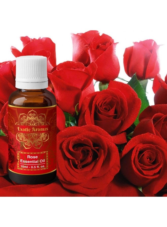 Exotic Aromas Rose Essential Oil (15Ml + 15Ml) Pack Of 2 - Image 2