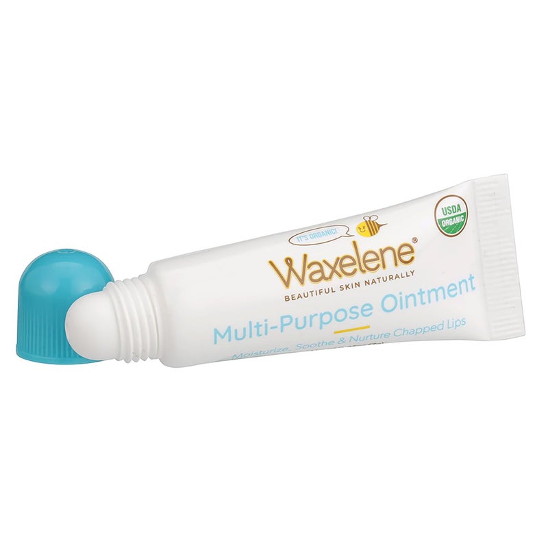 Waxelene Original Lip Tube, Single, Best Lip Balm Ever Organic Multipurpose Ointment Baby Eczema Chapped Dry Sensitive Skin Body Hand Face Moisturizer - Image 1