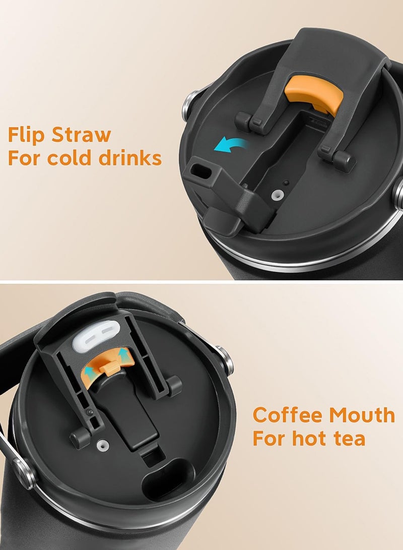 Stanley IceFlow 2.0 Fast Flow Tumbler with Handle 30 oz | Twist On Angled Spout Lid | Leakproof Water Bottle | Insulated Stainless Steel | BPA-Free - Image 3