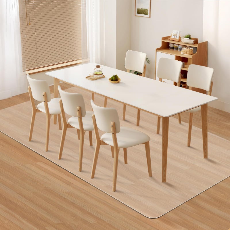 Kuyal Kuyal Clear Chair Mat Hard Floor Use 810 Transparent Office Home Floor Protector mat Chairmats 96 X 120 Rectangle 