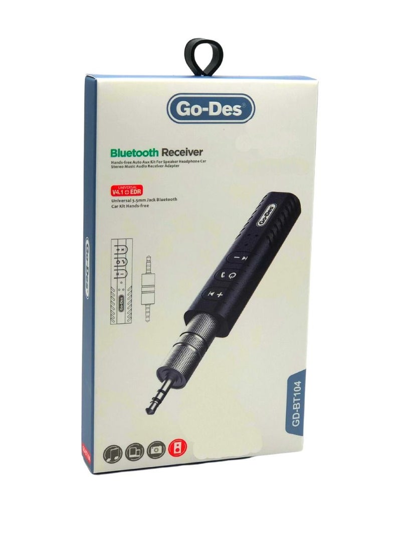 GO-DES Bluetooth Receiver Kit For Speaker Headphone Car Stereo Audio Receiver Adapter  - Image 5