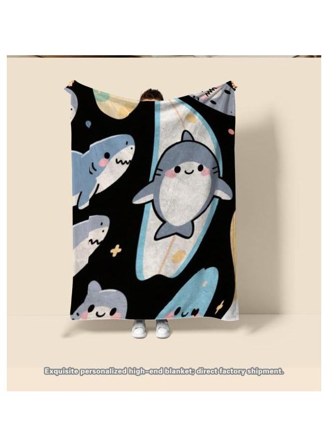 general Flannel thin blanket (warm and comfortable, suitable for sleep, gaming, dust removal and sandproof) 150cm*200cm - 160 - Image 1