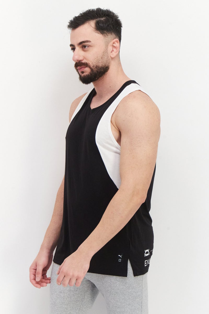 PUMA Men Sportswear Fit Sleeveless Training Tank, Black - Image 3