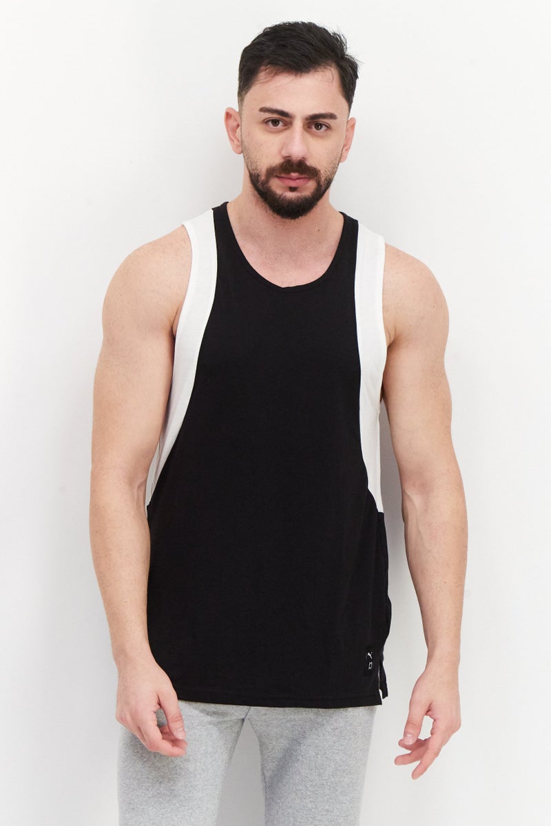 PUMA Men Sportswear Fit Sleeveless Training Tank, Black - Image 1