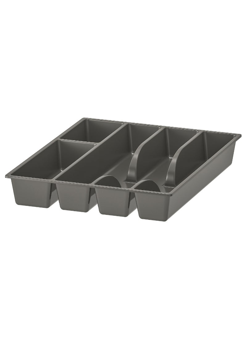 Cutlery Tray, Grey, 31X26 Cm