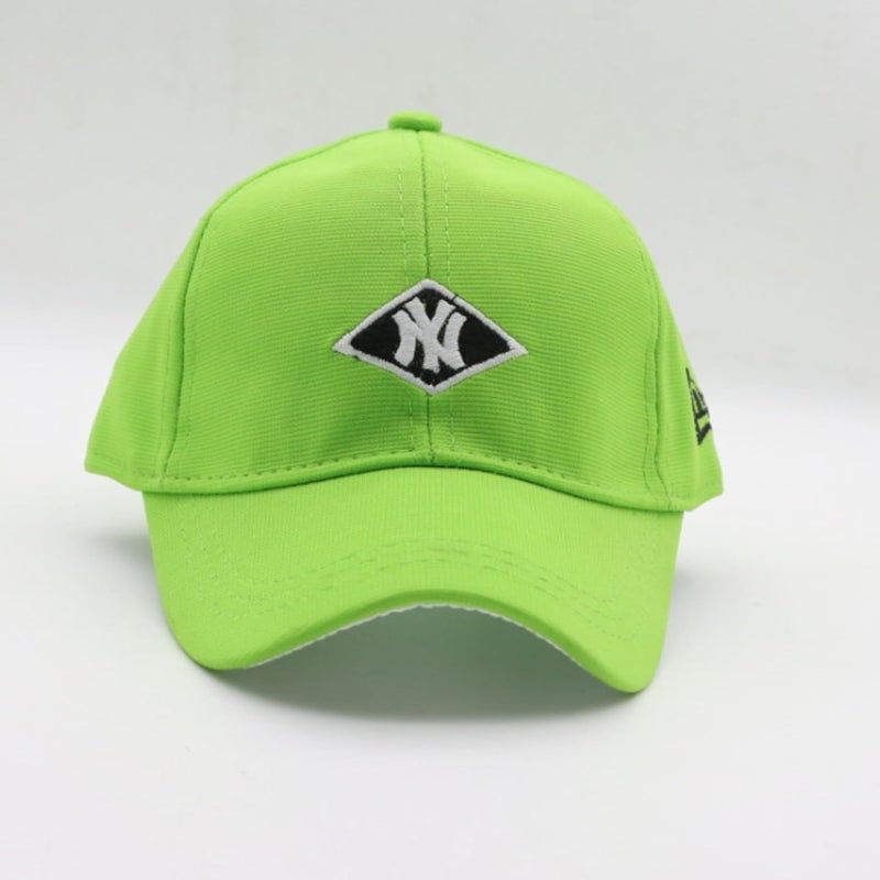 JAMONT Kids Baseball Cap, NY Design, Adjustable Black Cotton Cap, Unisex Summer Sports Hat - Image 3