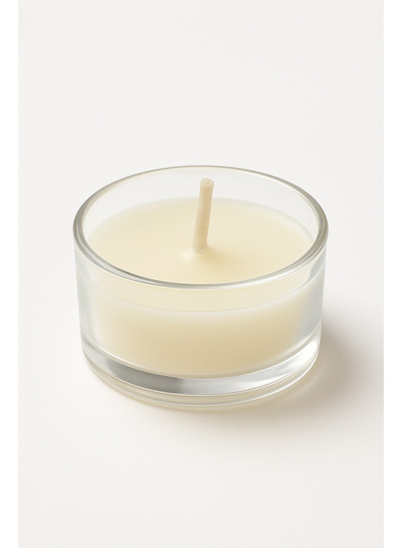 SCENT CANDLE 12-Pack Scented Tealight Candles – Aromatherapy Wax Candles in Clear Box – Long Burning, Smokeless, for Home, Spa, and Gifts – Cream Color - Image 2