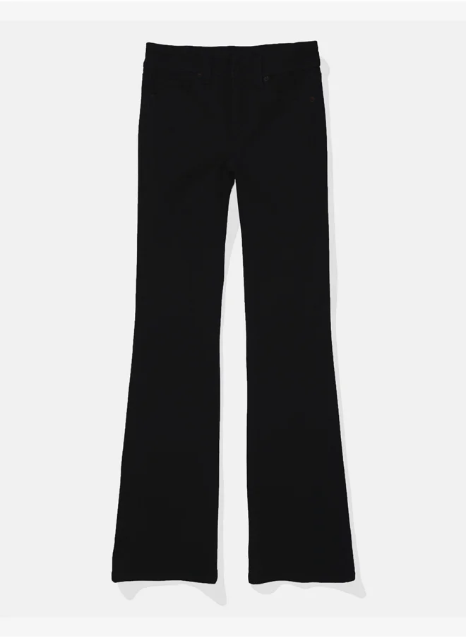 امريكان ايجل AE Next Level Low-Rise Kick Bootcut Jean