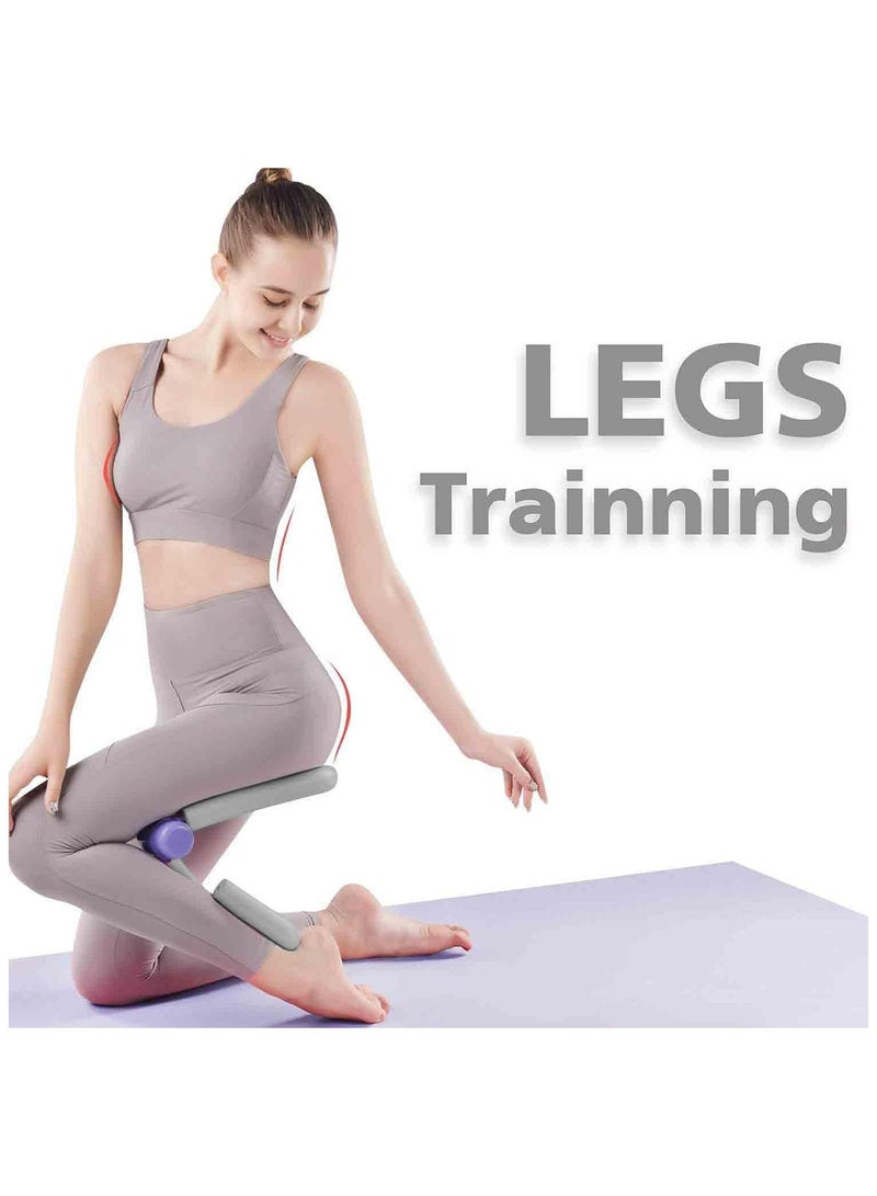 Generic Thigh Toner Muscle Fitness Exerciser for Chest/Arm/Leg/Thigh/Butt, Grey  - Image 4