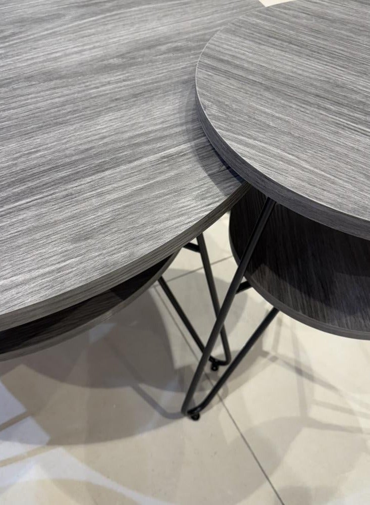 KRESLO | 5-piece wooden tables with a practical design - Image 2