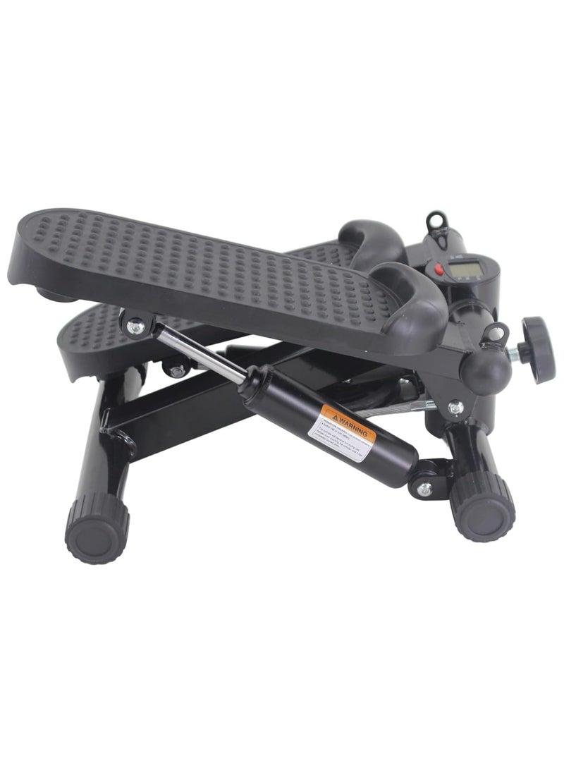 COMMANDO Mini Treadmill Mini Stepper – Non-Slip Pedals and Resistance Bands  - Image 2