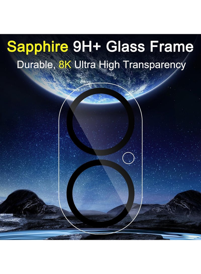 أكاليكس جراب شفاف لهاتف iPhone 17، جراب مغناطيسي شفاف مع واقي شاشة للخصوصية وحامي للكاميرا [متوافق مع MagSafe]، غطاء TPU مقاوم للصدمات - شفاف - Image 3