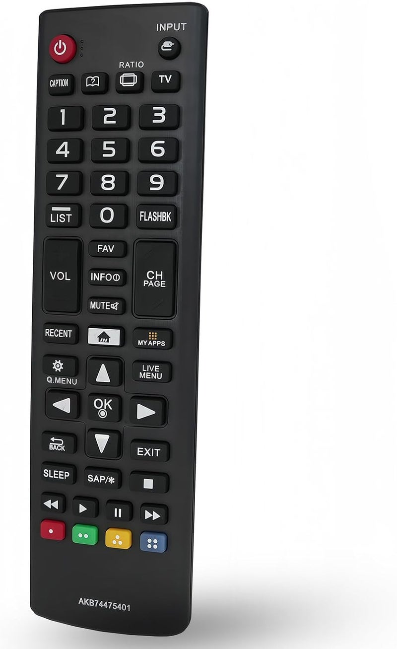 Replacement Remote Control fit for LG Smart TV 24LF4820 32LF595B 43LF5900 43UF6400 43UF6430 43UF6800 43UF6900 43UF7590 43UF7600 49LF5900 49UF6400 49UF6430 49UF6490 49UF6800 49UF6900 49UF7590 - Image 1