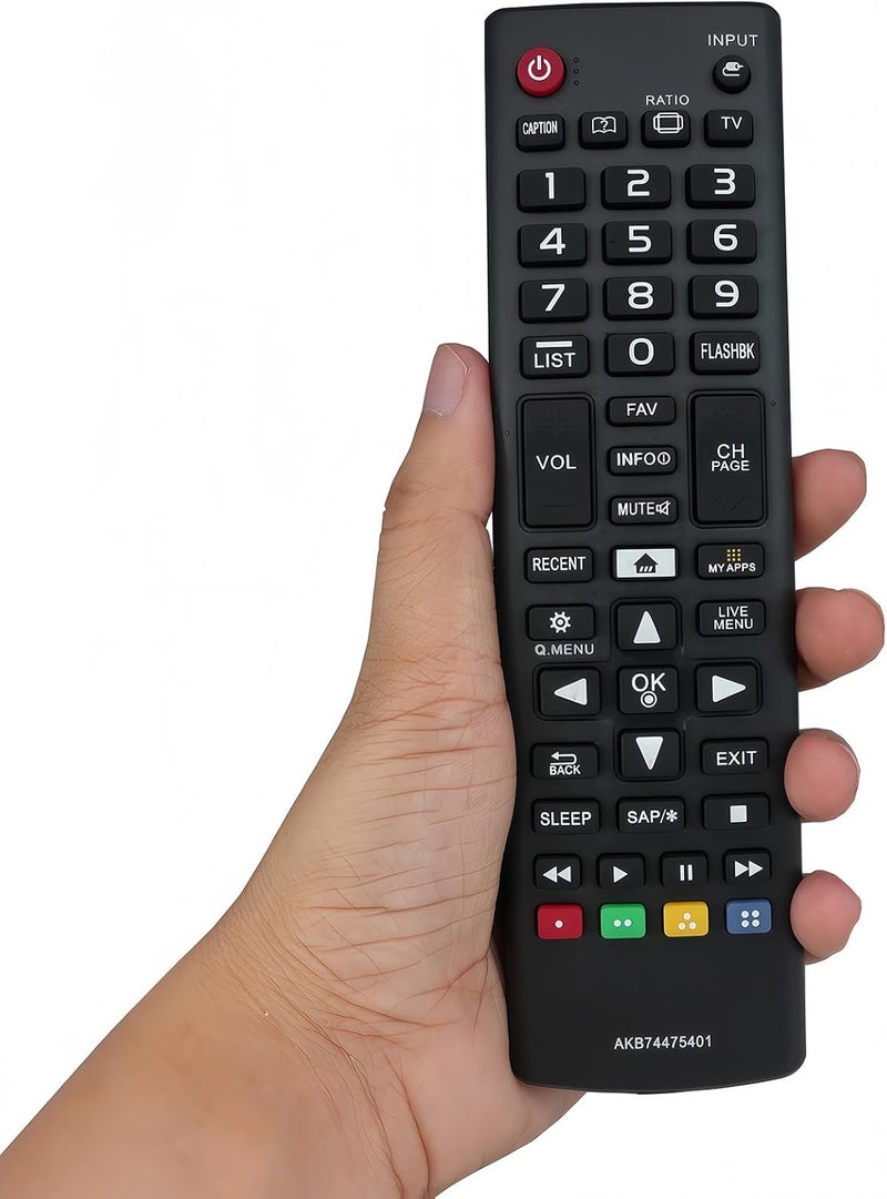 Replacement Remote Control fit for LG Smart TV 24LF4820 32LF595B 43LF5900 43UF6400 43UF6430 43UF6800 43UF6900 43UF7590 43UF7600 49LF5900 49UF6400 49UF6430 49UF6490 49UF6800 49UF6900 49UF7590 - Image 4
