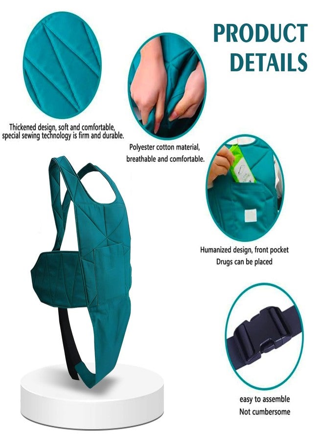 Could Spark Wheelchair Seatbelt with Pocket Non-Slip and Drop-Resistant Wheelchair Safety Belt with Adjustable Buckle Wheelchair Accessories for Elderly Disable Hospital Patient - Image 3