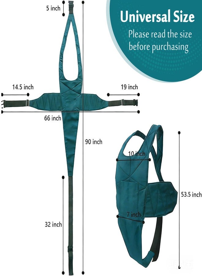 Could Spark Wheelchair Seatbelt with Pocket Non-Slip and Drop-Resistant Wheelchair Safety Belt with Adjustable Buckle Wheelchair Accessories for Elderly Disable Hospital Patient - Image 2
