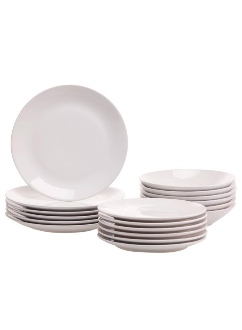 Sg Earthenware Dinner Set 18Pcs