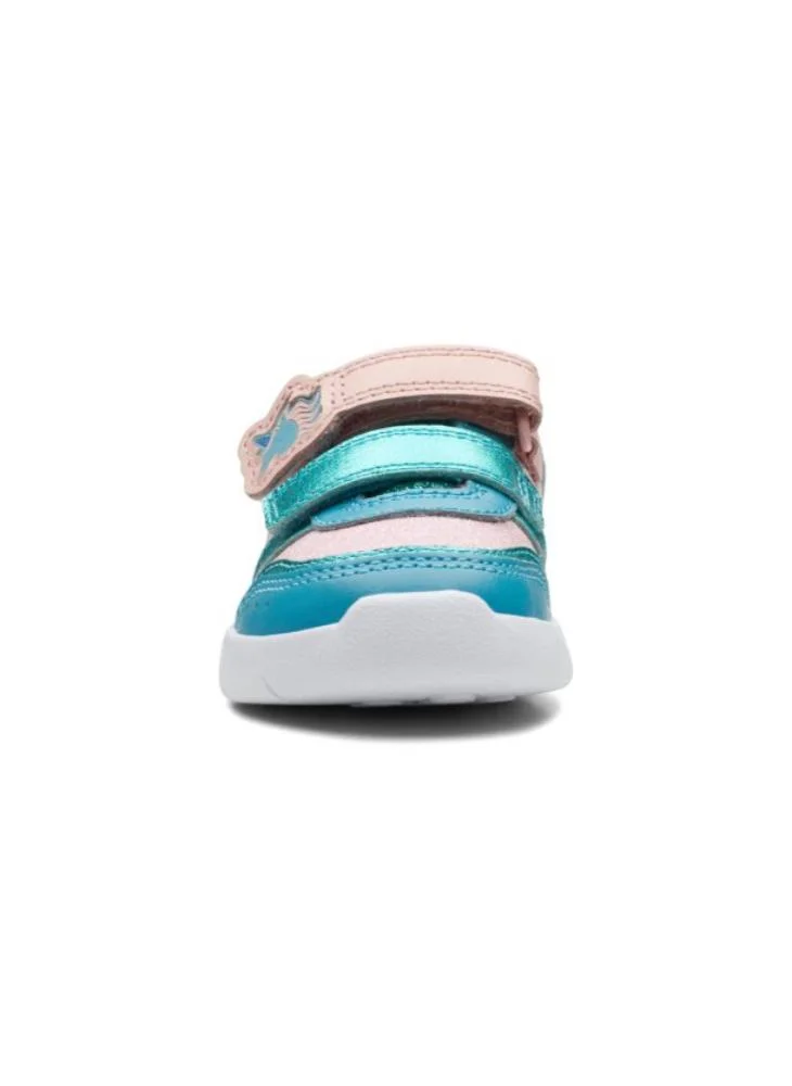 clarks Kids Colour Block  Low Top Sneakers