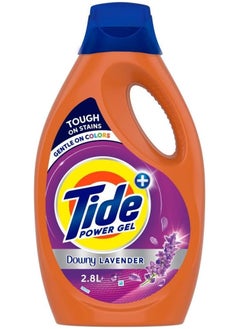 Tide Power Gel Laundry Detergent With Downy Lavender 2.8L  - Image 1
