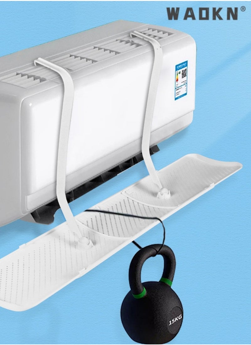 WAOKN - Air Conditioner Deflector Air Conditioning Wind Shield, Split Adjustable  Ac Flow Deflector Preventing Ac From Blowing Directly, For Home Office Retractable Ac Anti Direct Wind Deflector - Image 1
